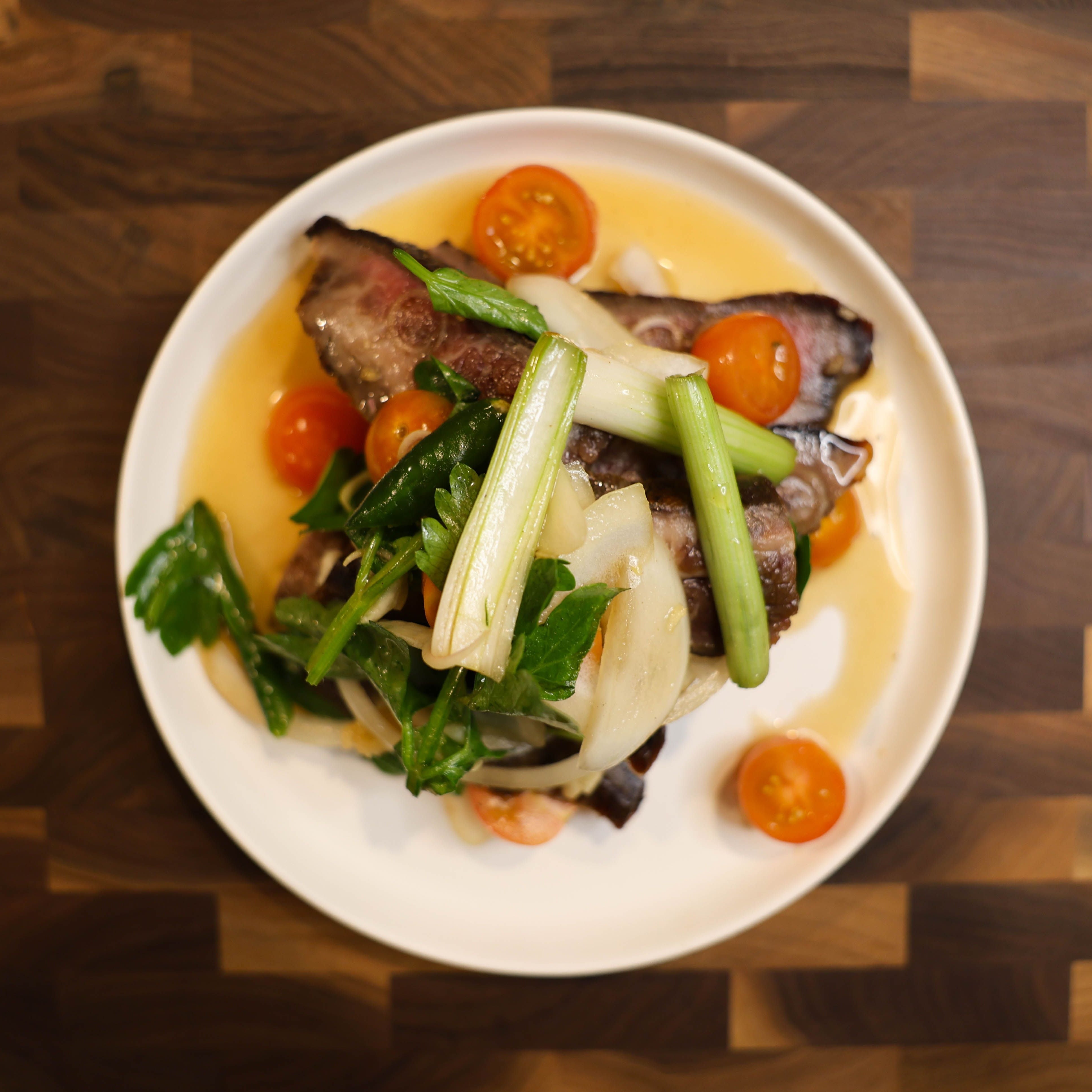 Earl Ninsom's Thai Grilled Beef Salad (Yam Neua style)