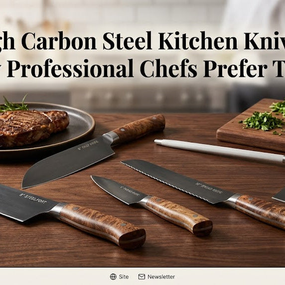 High Carbon Steel Kitchen Knives: Why Professional Chefs Prefer Them