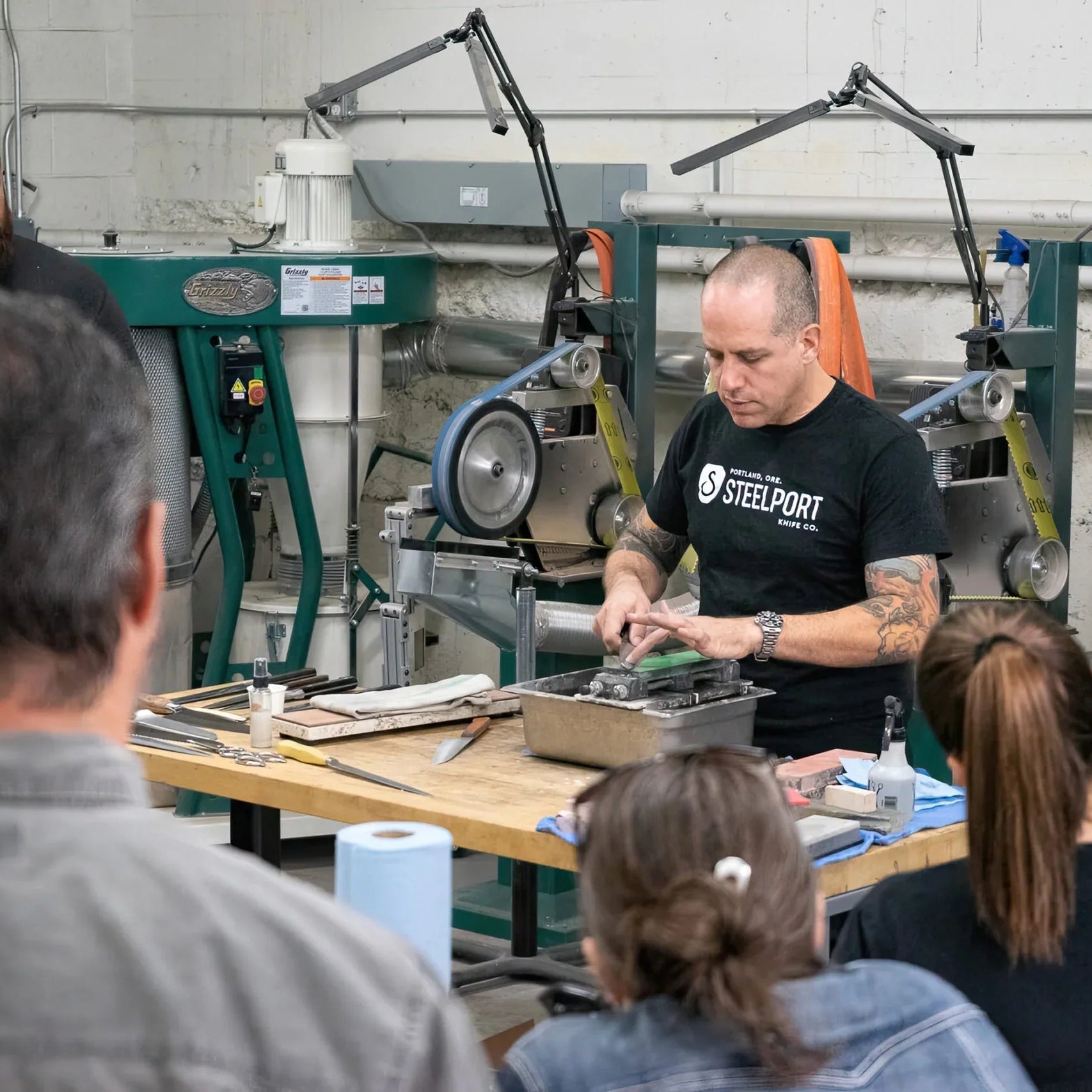 Sharpening Your Knives with Whetstones Demo