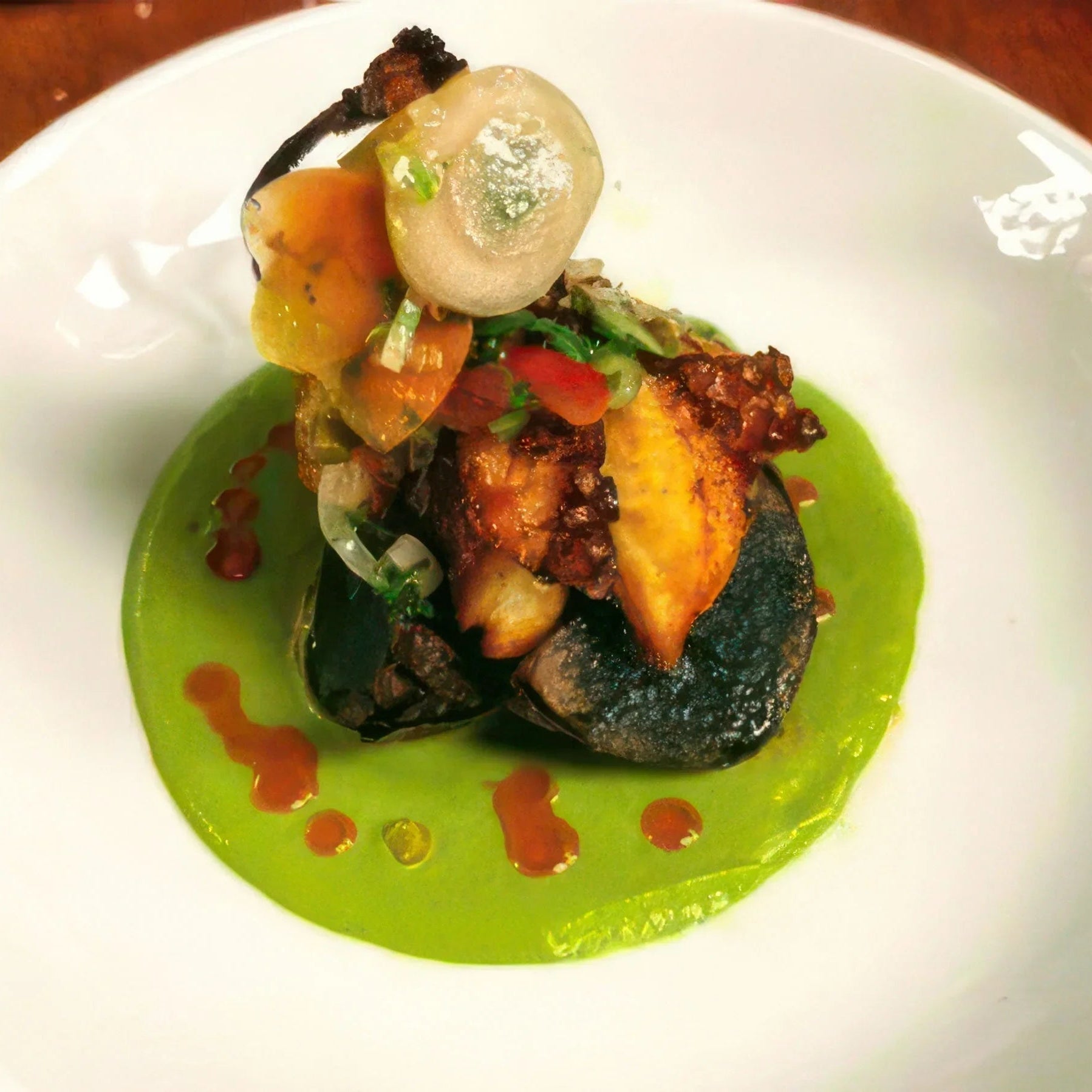 Huacatay Sauce (Peruvian Salsa Verde) from Chef John Dyess - STEELPORT