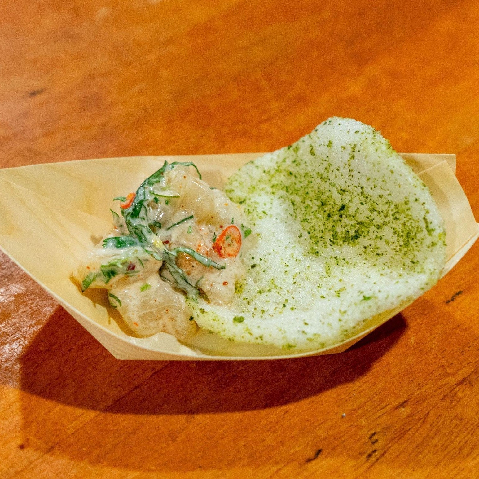 Kombu Cured Scallop Crudo