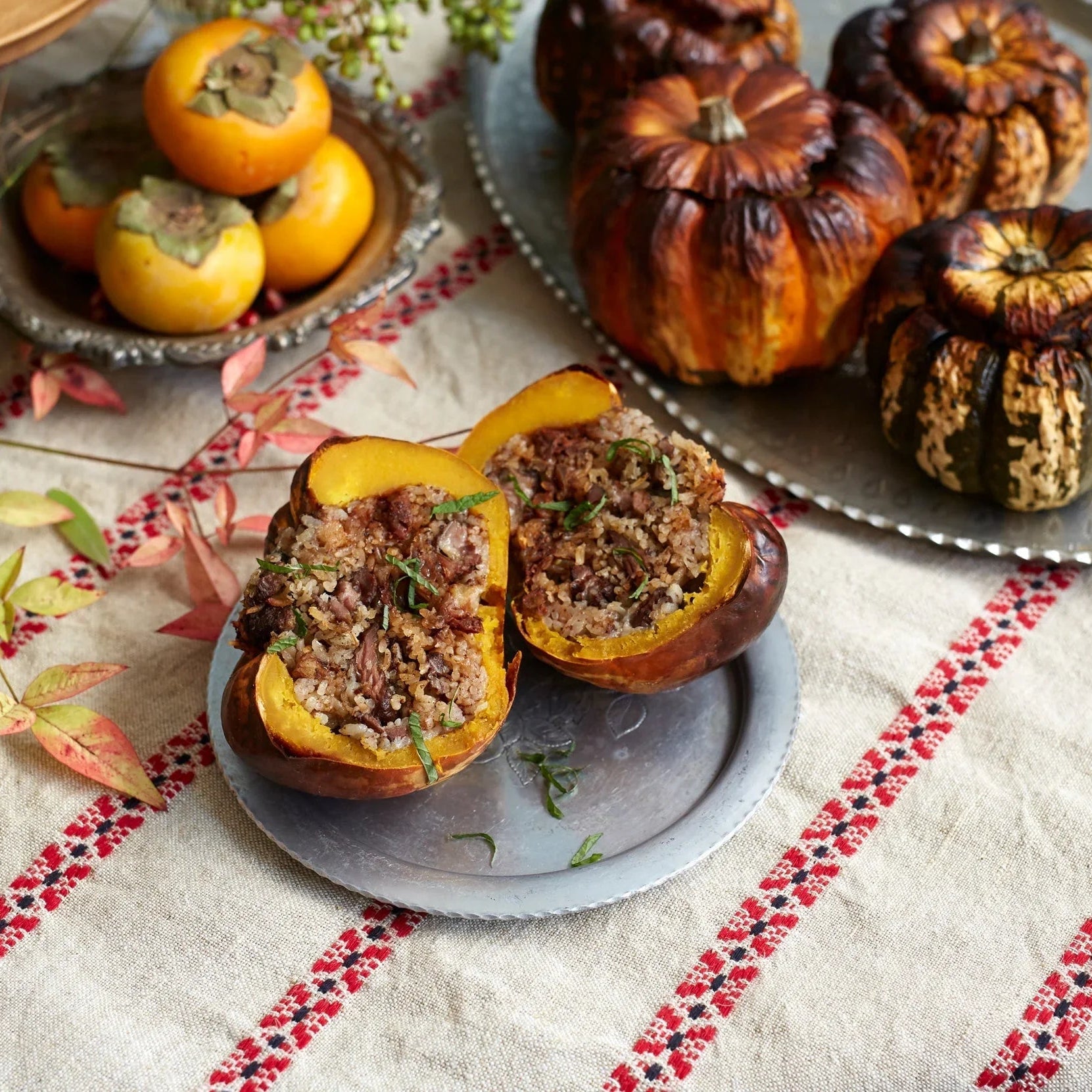 Armenian Pumpkin Dolmas from Kachka
