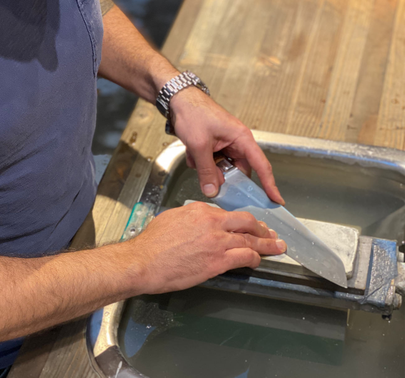 Keep it Sharp - Carbon Steel Knife Care - STEELPORT