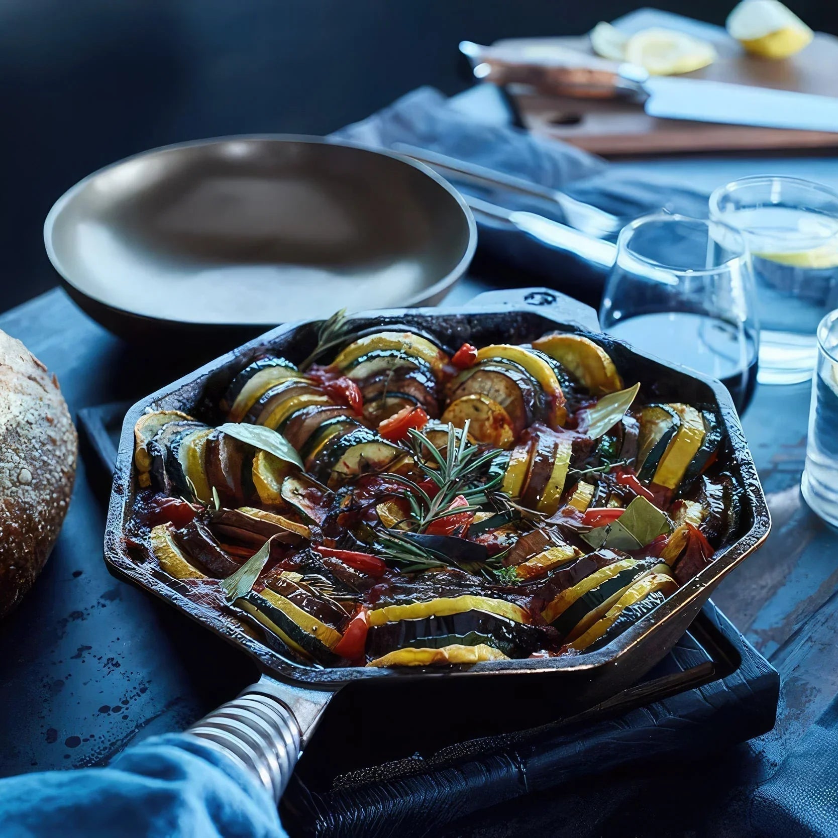 How to use a Chef Knife to make Provençale Ratatouille Recipe