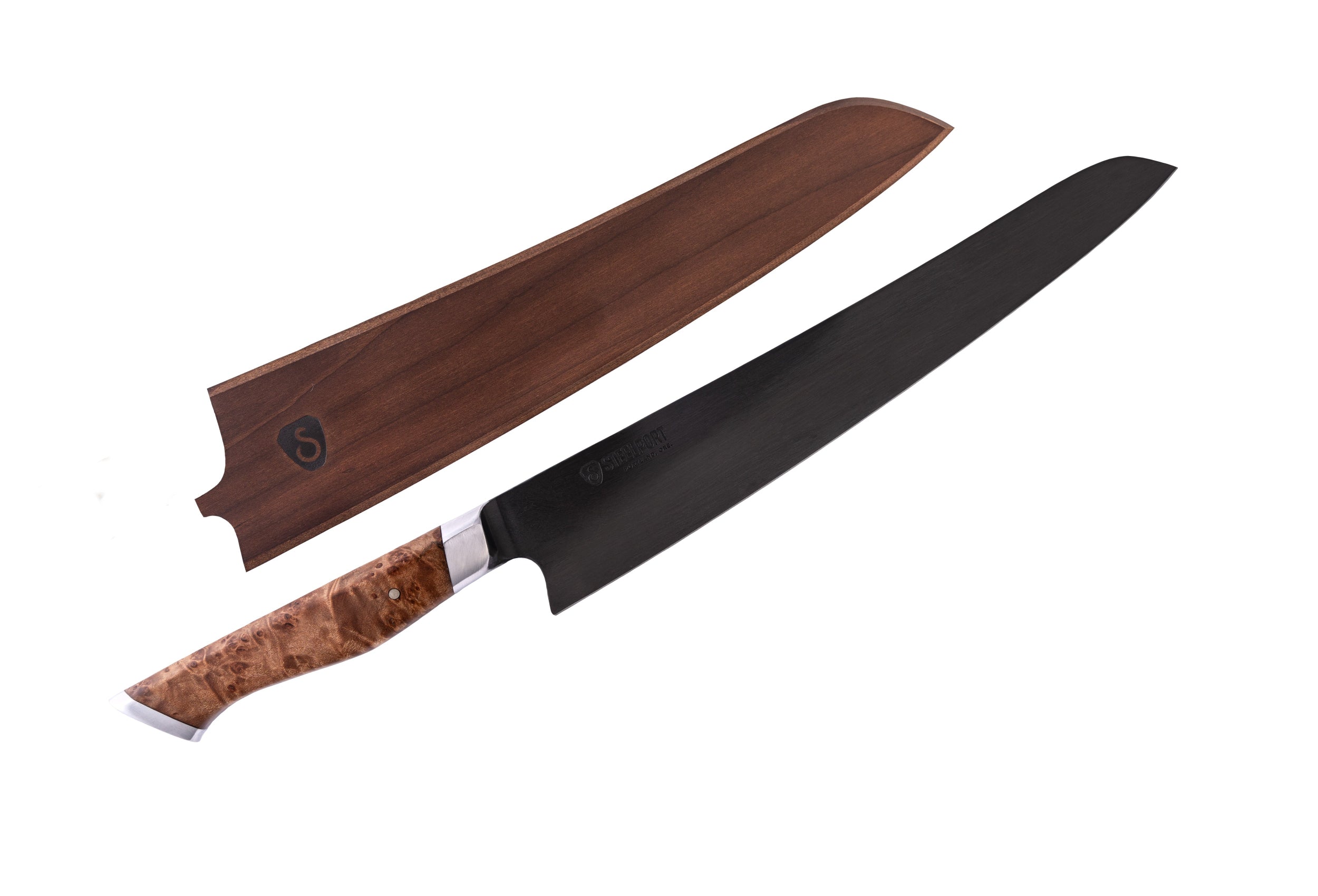 10" Slicing Knife with Sheath - STEELPORT