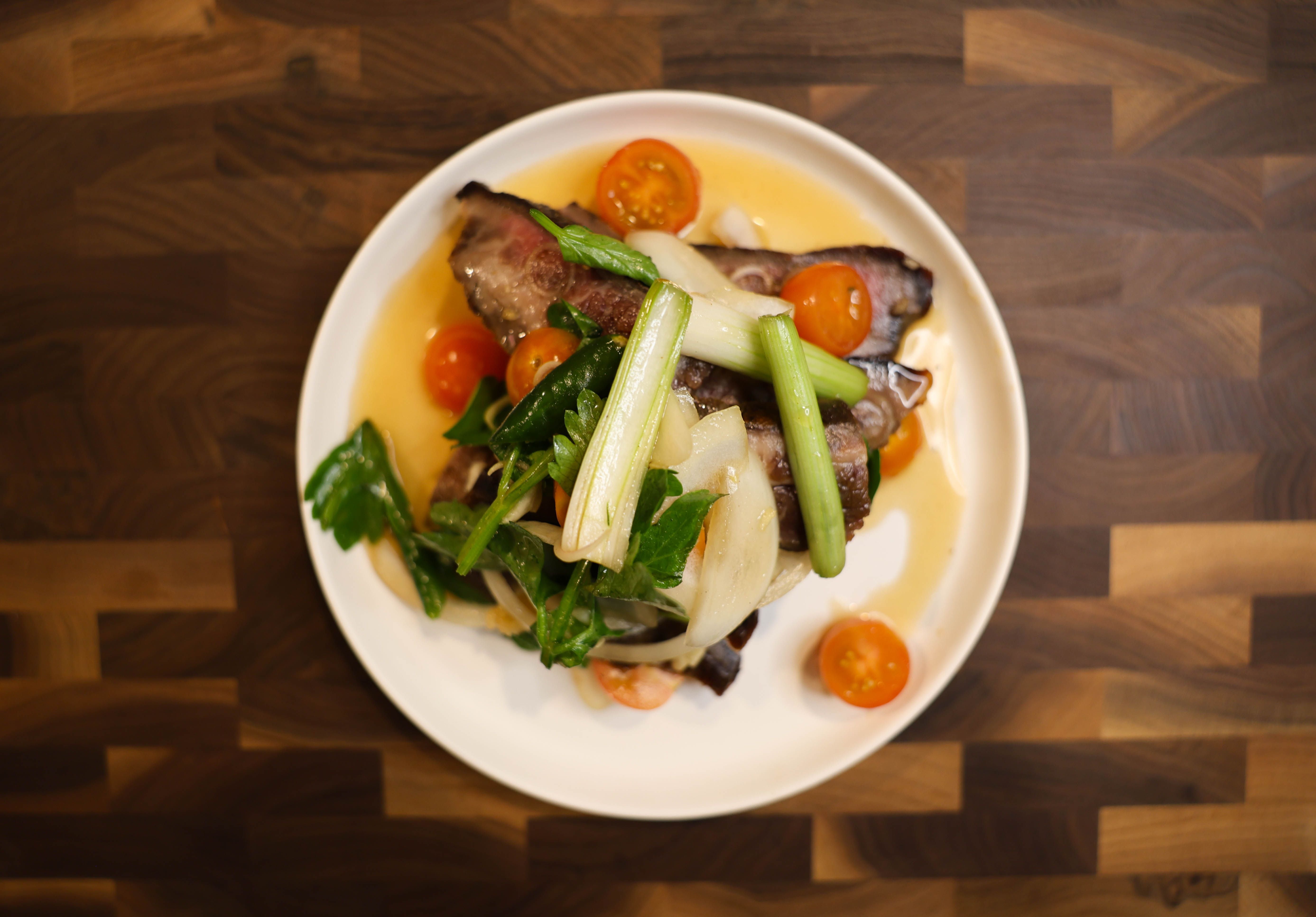 Earl Ninsom's Thai Grilled Beef Salad (Yam Neua style)