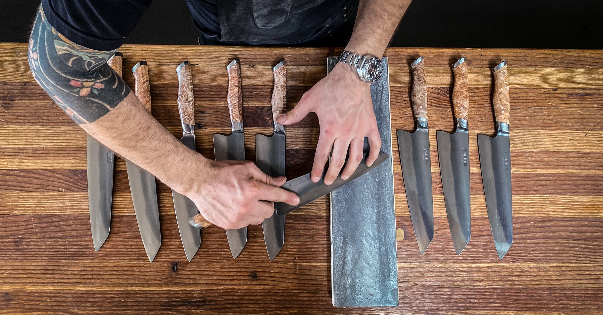 Jan 31 - Sharpening Your Knives with Whetstones
