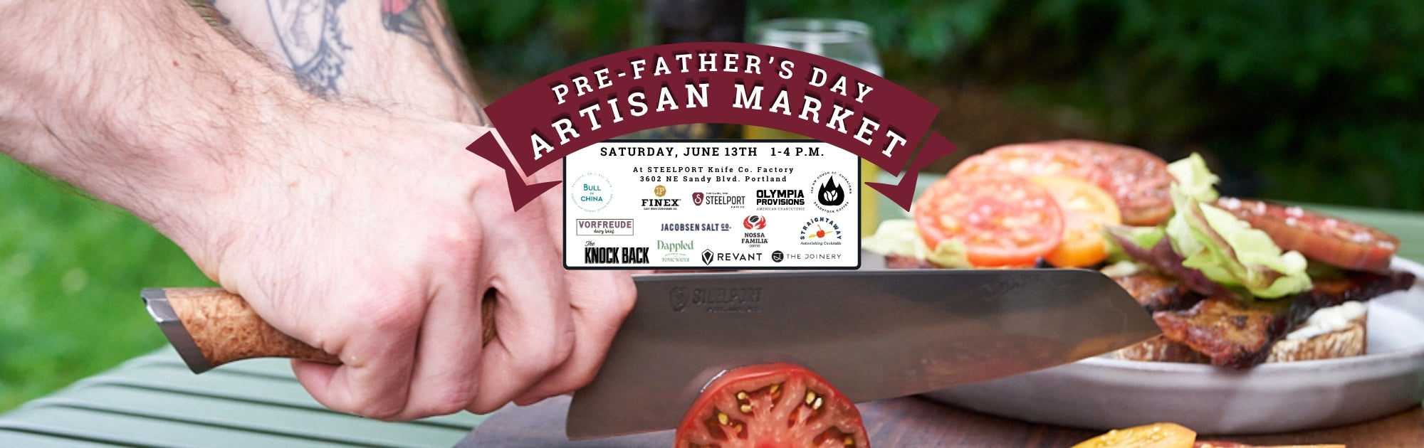 Jun 13th - Annual Pre-Father's Day Artisan Market
