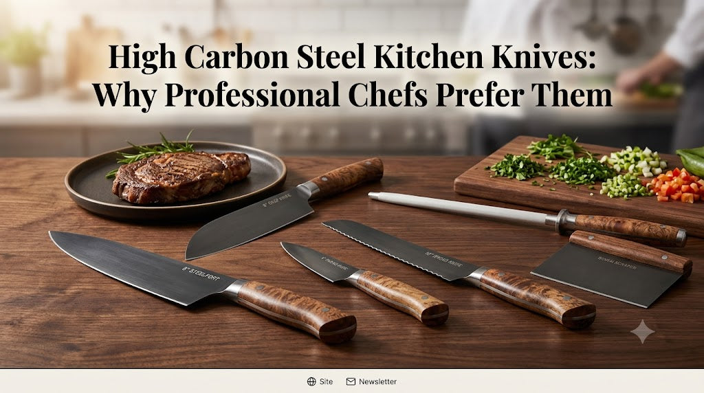 High Carbon Steel Kitchen Knives: Why Professional Chefs Prefer Them
