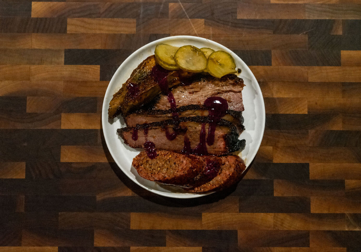 How to Trim a Brisket + Blackberry BBQ Sauce