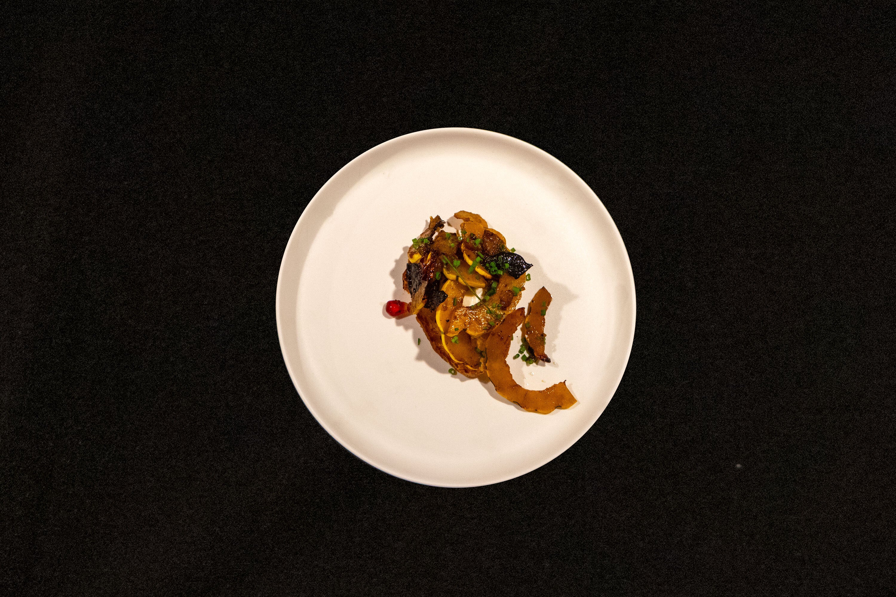 Charred Delicata Squash Bruschetta