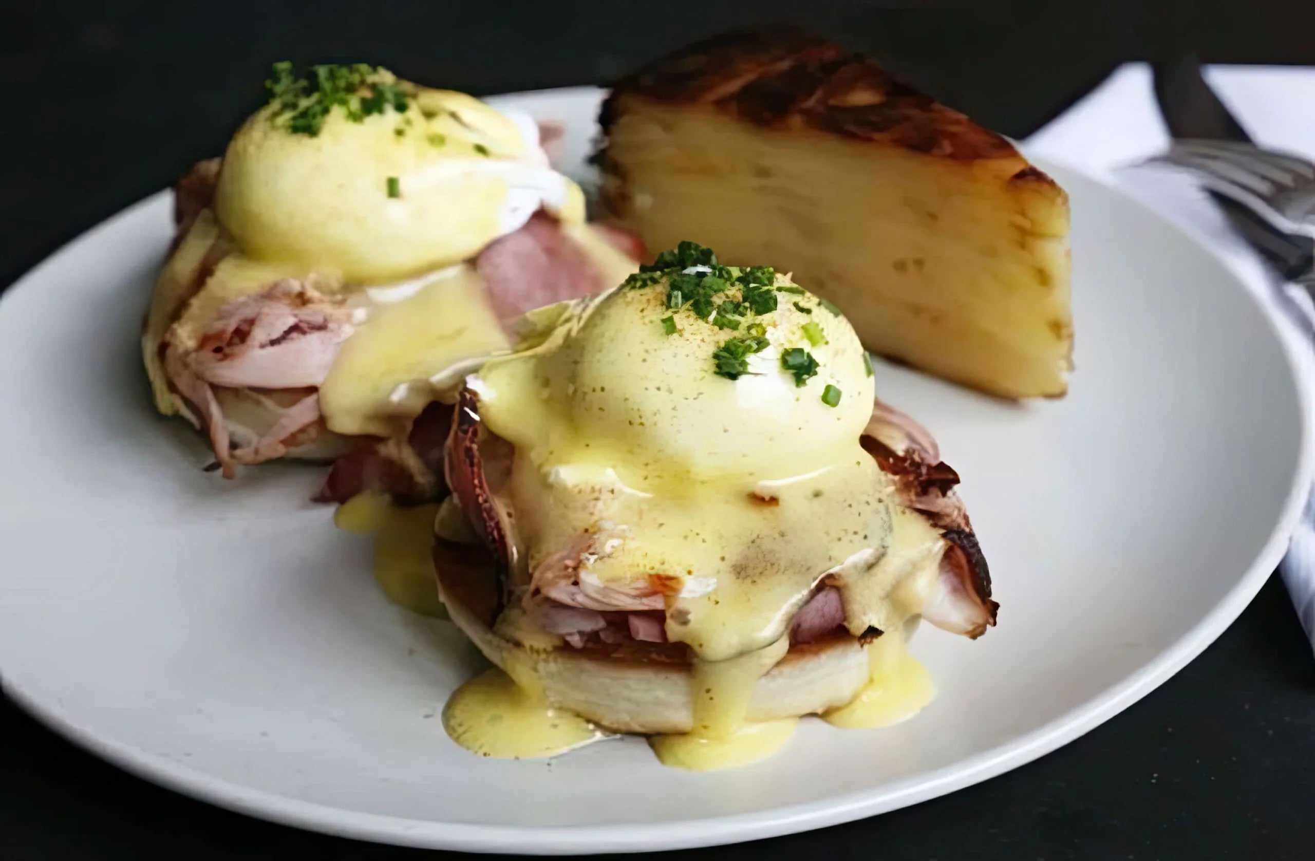Sweetheart Ham Eggs Benedict Recipe from Olympia Provisions