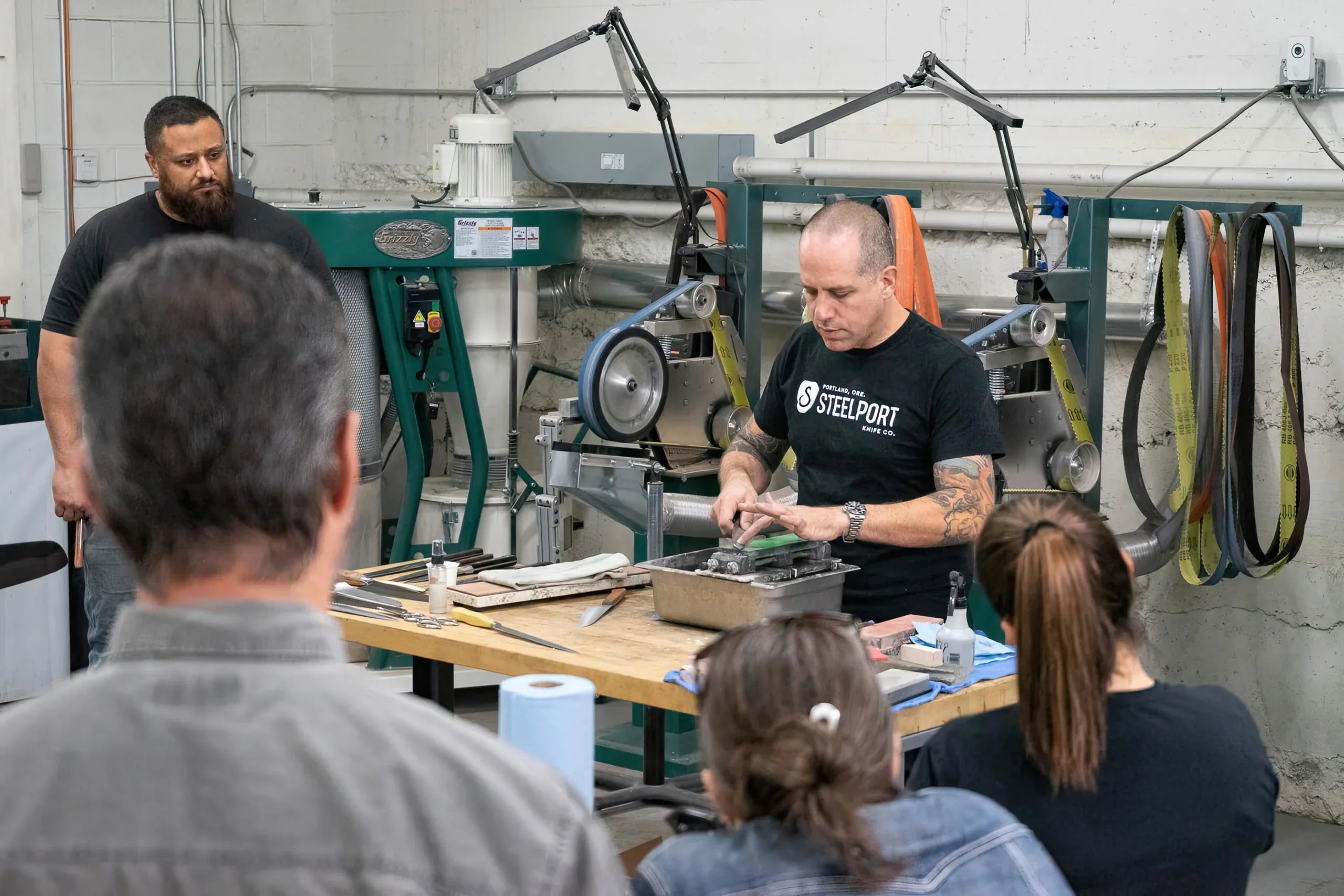 Sharpening Your Knives with Whetstones Demo