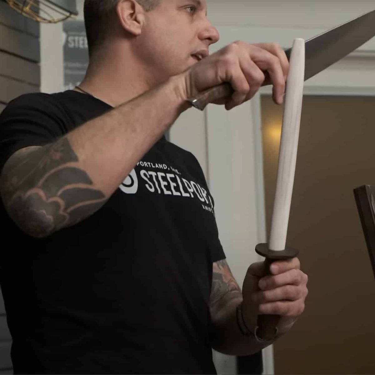 How to use a Honing Rod - STEELPORT Knife Co.