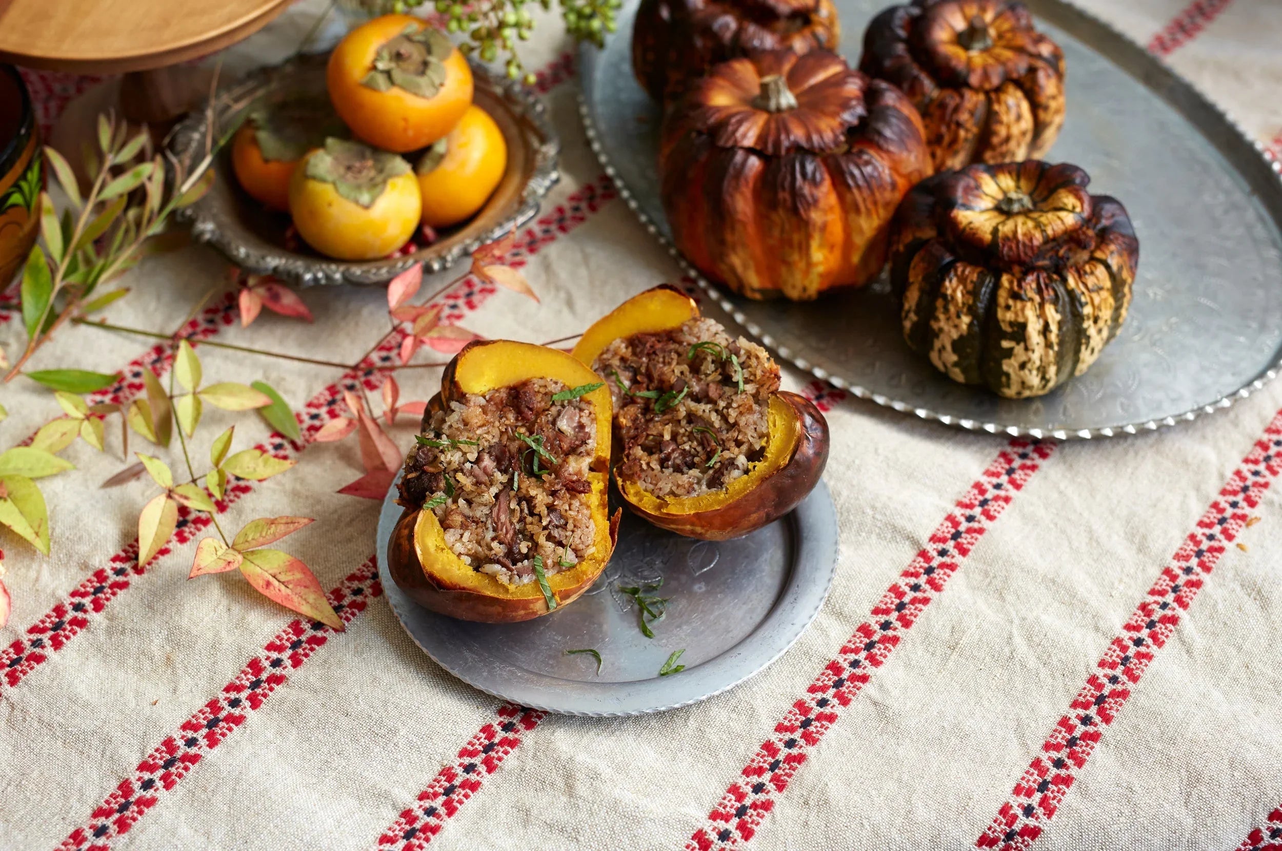 Armenian Pumpkin Dolmas from Kachka