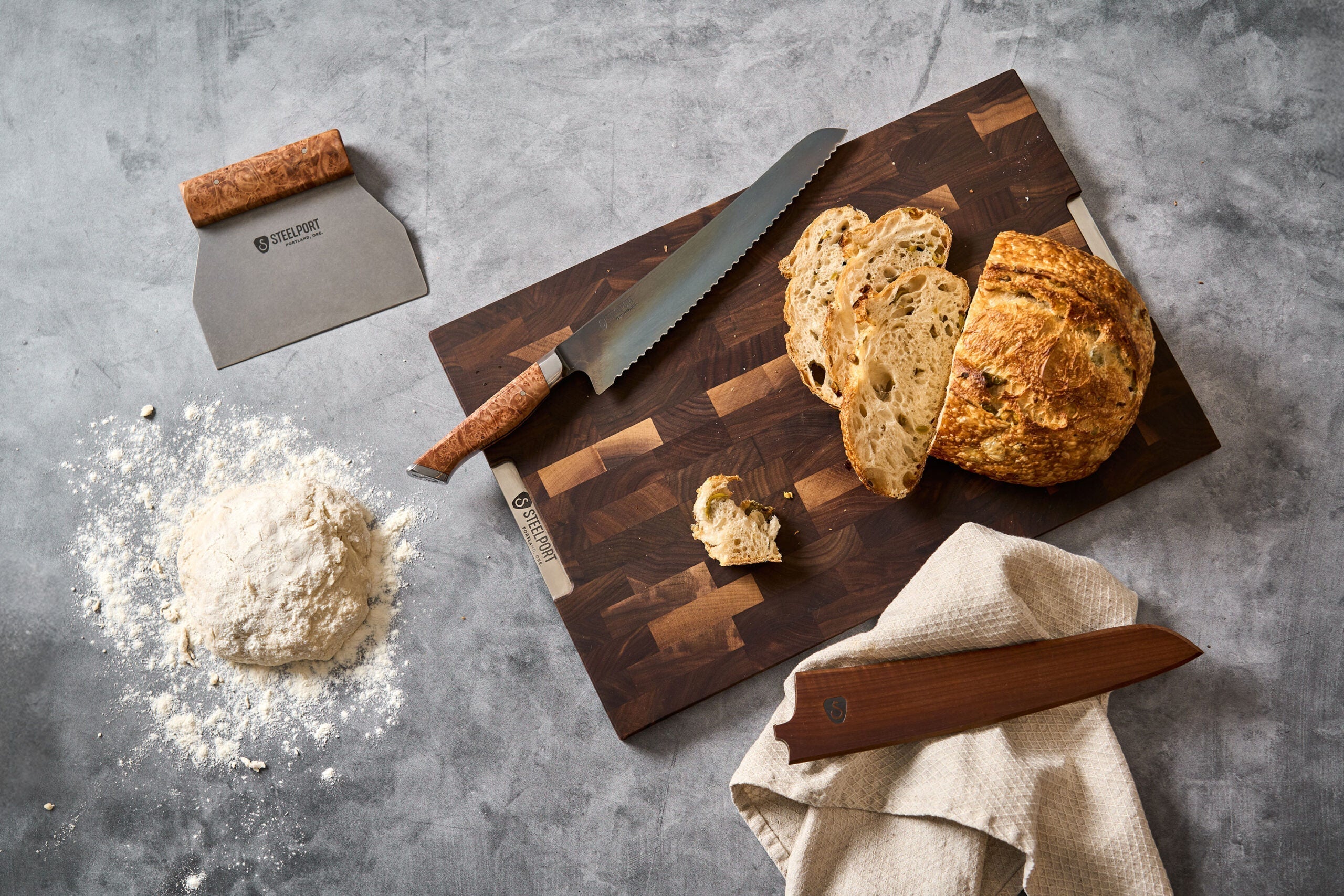 The Bench Scraper and Baker Set: Tools That Transform Your Baking