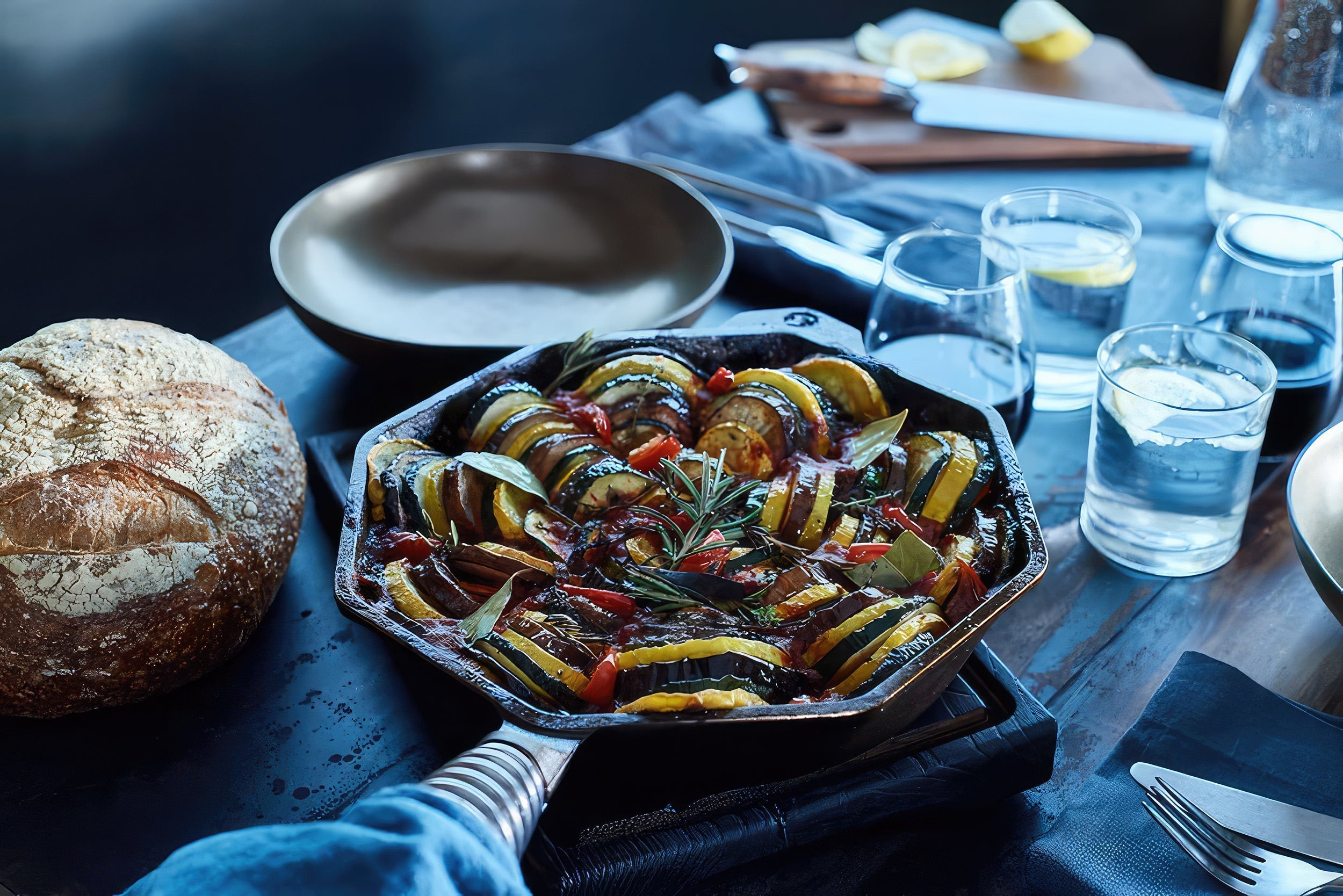 How to use a Chef Knife to make Provençale Ratatouille Recipe