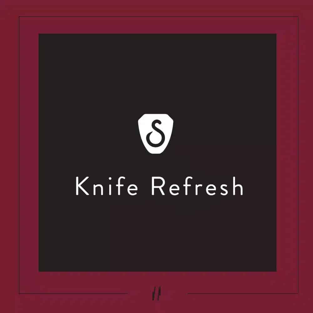 Knife refresh service graphic