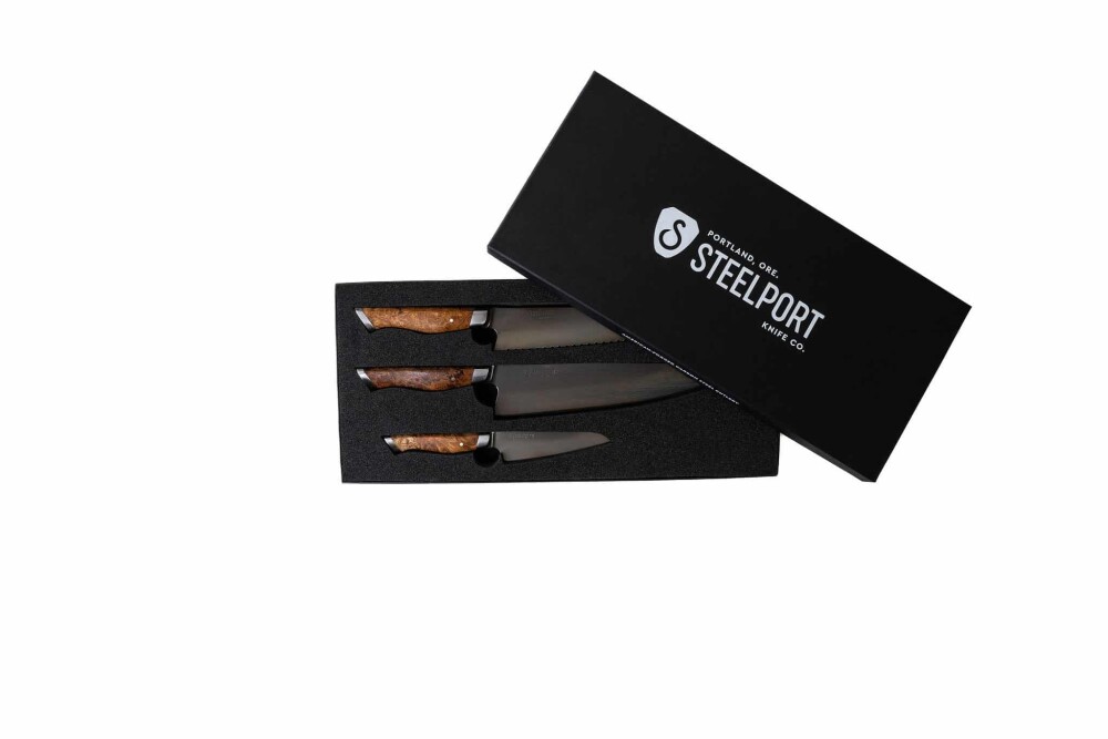 3-Piece Essential STEELPORT Knife Set
