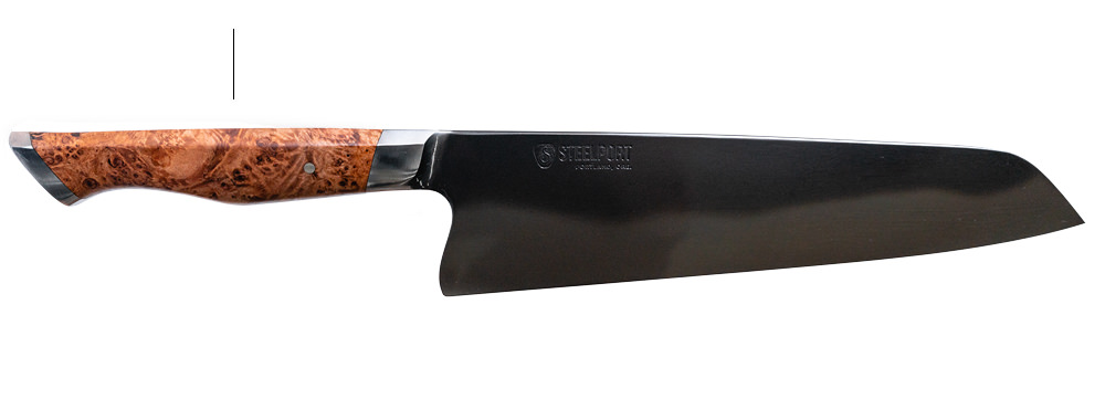 8 Carbon Steel Chef Knife - STEELPORT Knife Co.